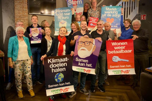 Campagnebijeenkomst GroenLinks/PvdA Heerenveen